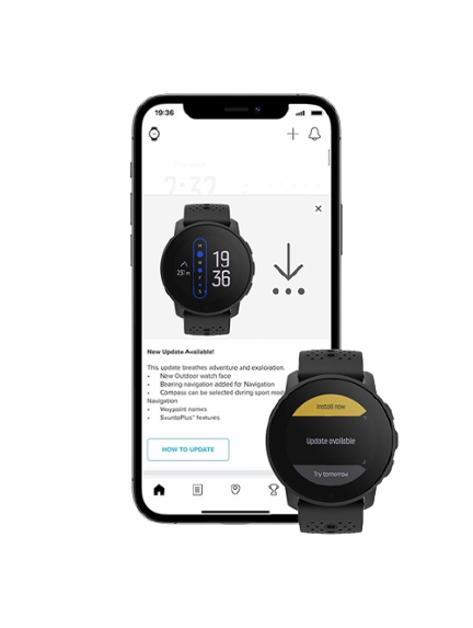 SUUNTO 9 PEAK BIRCH WHITE TITANIUM sportinis laikrodis